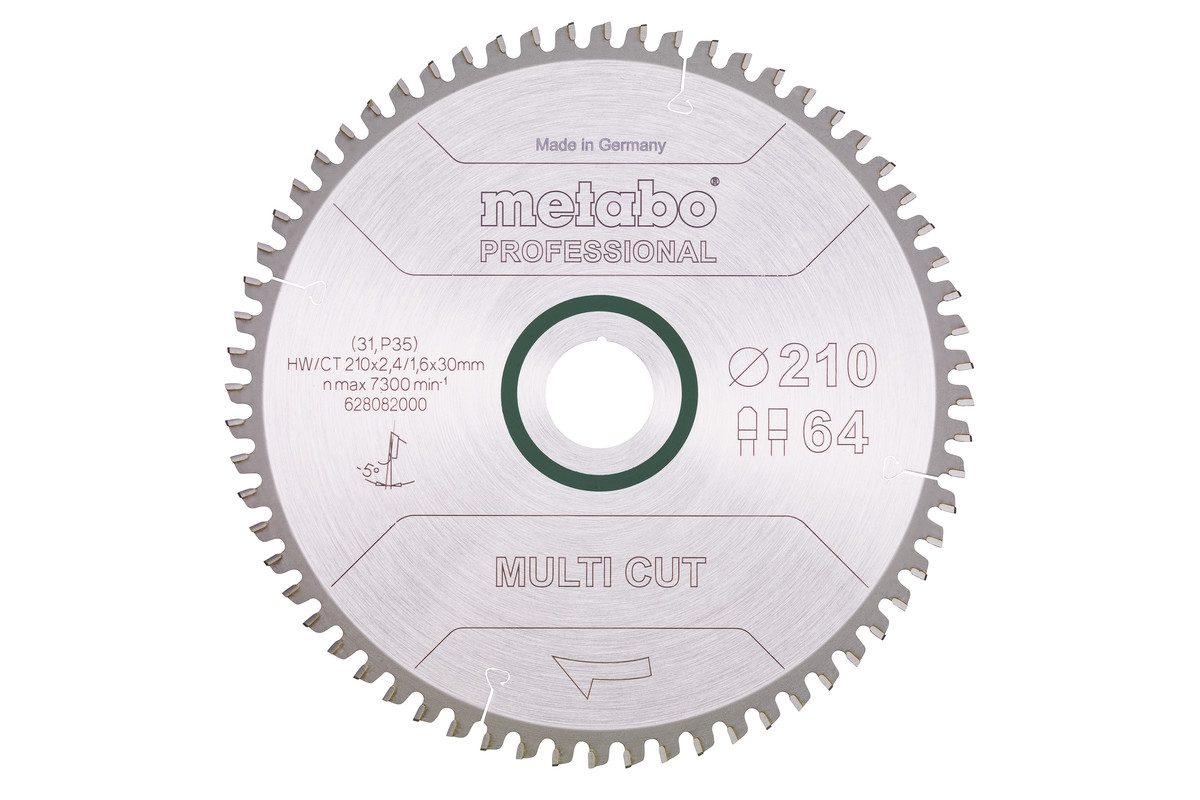 MultiCutProf 210x30, 64FZ/TZ 5°neg