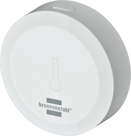 Brennenstuhl brennenstuhl®Connect Zigbee Temperatur- und Feuchtigkeitssensor TFS CZ 01 (smartes Temperatur- und Feuchtigkeitsmessgerät, Benachrichtigung aufs Handy, Smart Home, kostenlose App)