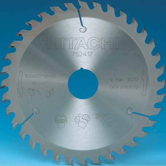 Hitachi HM-Sägeblatt 180x30/20xZ36   -752427