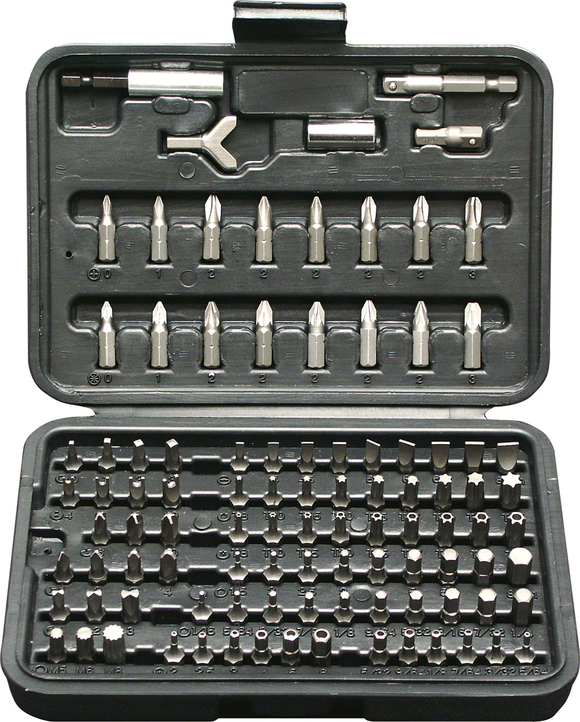 Projahn SECURI Bit-Box 6,3/1/4 25 mm 100tlg. Standard / -3787