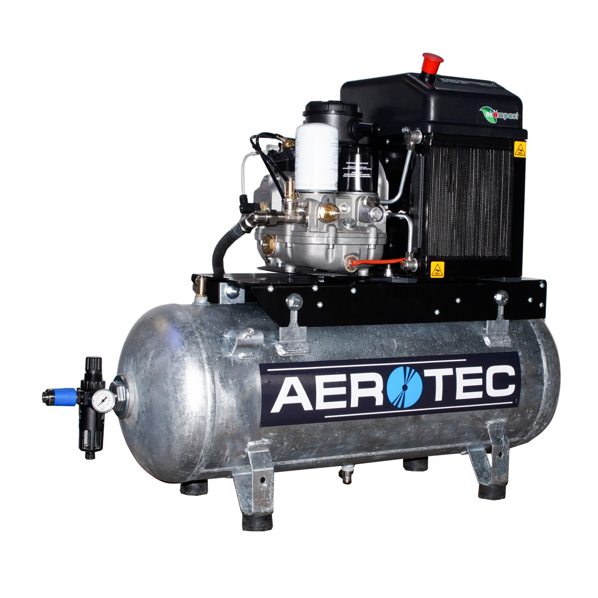 AEROTEC Schraubenkompressor 3 - 90L PRO verzinkt - 400 Volt - 150162021