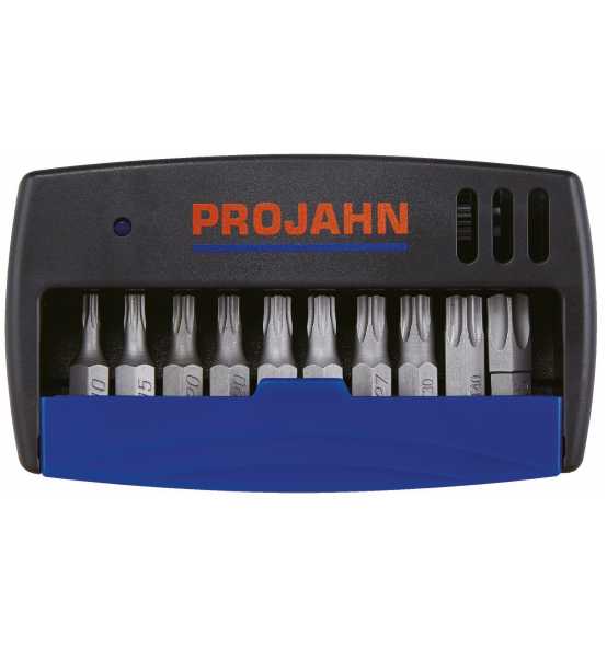 Projahn 1/4 Zoll Bit Box 11-tlg. TX 10 - 15 - 2x20 - 2x25 - 27 - 30 - 40 - 45 Plus / -394011
