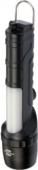 Brennenstuhl LuxPremium LED-Taschenlampe THL 300 / Batteriebetriebene Taschenleuchte mit Seitenlicht (CREE LED + COB LED, bis zu 30h Leuchtdauer, 8 Modi, 360+240 lm, IP54)