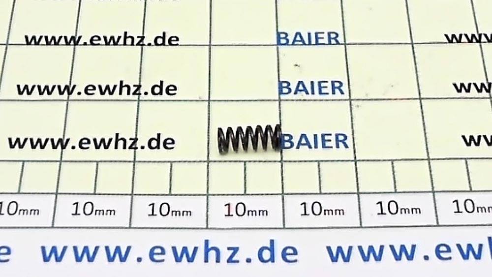 Baier Druckfeder 0,5x3x8,4mm BDB802 -23424