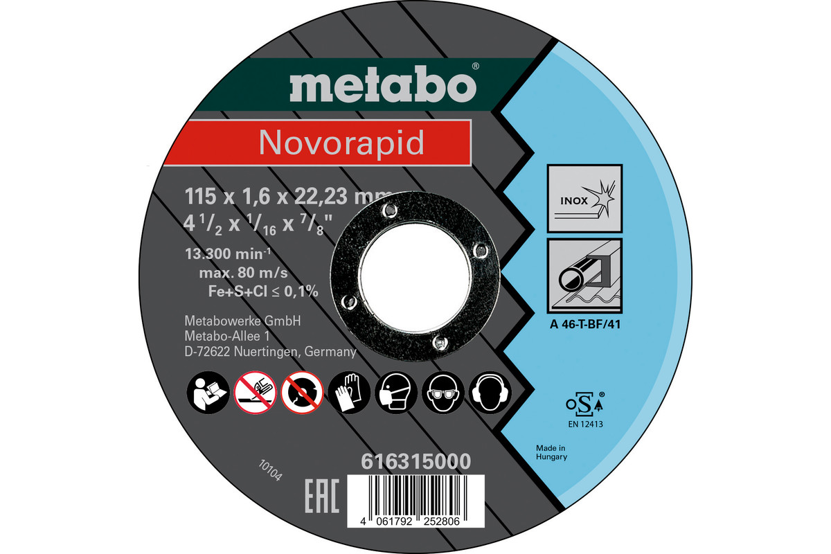 Novorapid 115x1,6x22,23 Inox, TF41