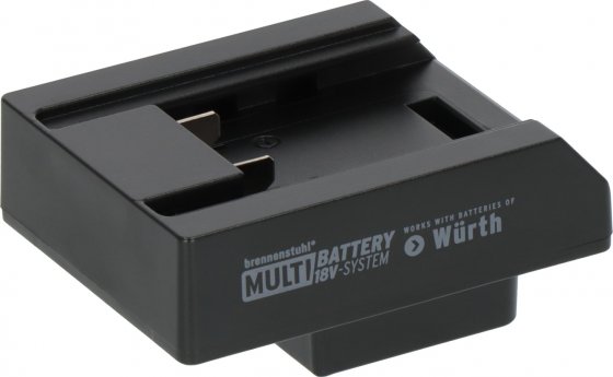 Brennenstuhl Adapter Würth (M-Cube) für LED Baustrahler im brennenstuhl® Multi Battery 18V System