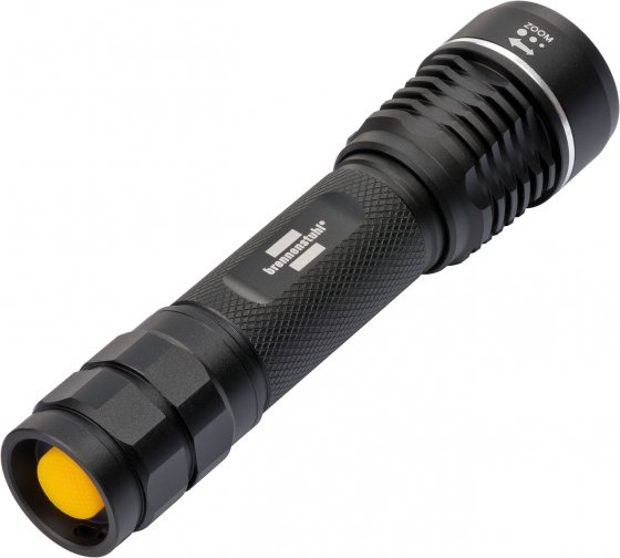 Brennenstuhl LuxPremium Akku-Fokus-LED-Taschenlampe TL 600 AF IP67 (helle CREE-LED, 630 lm, fokussierbar, max. Leuchtdauer 22 h, aufladbar über USB)