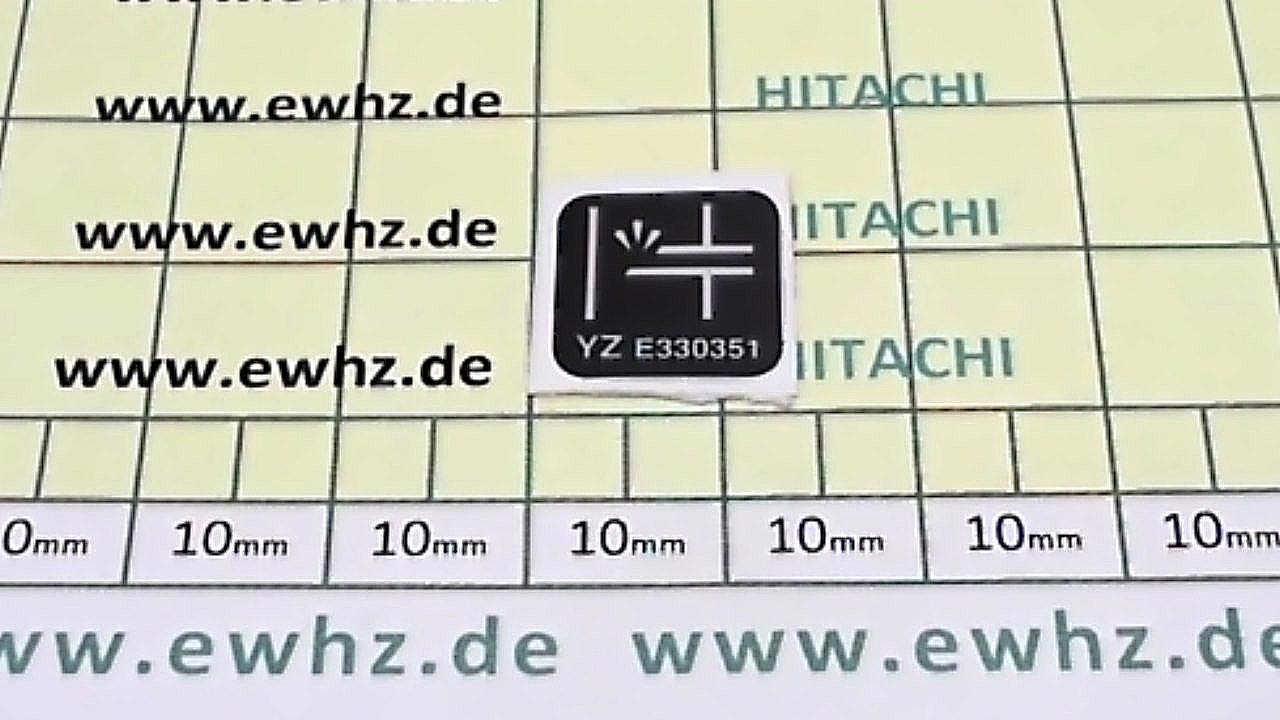 Hitachi Primer Aufkleber -6699000