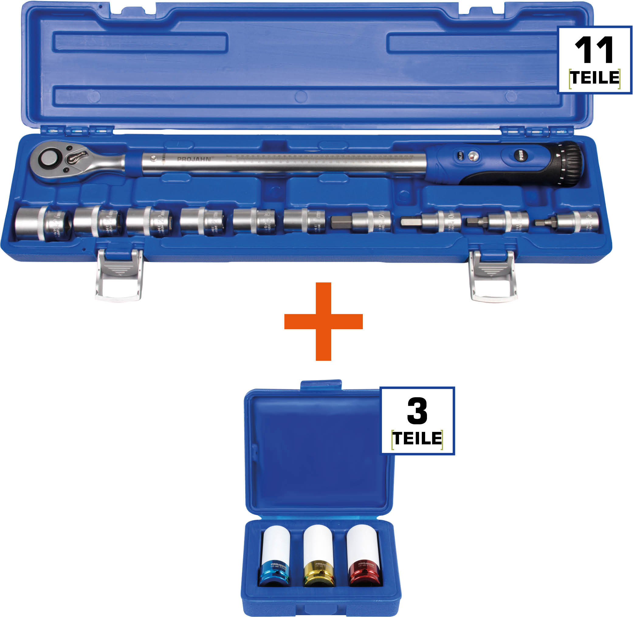 Projahn Reifenwechsel-Bundle 1/2" 14-tlg. Plus -394260-Bundle