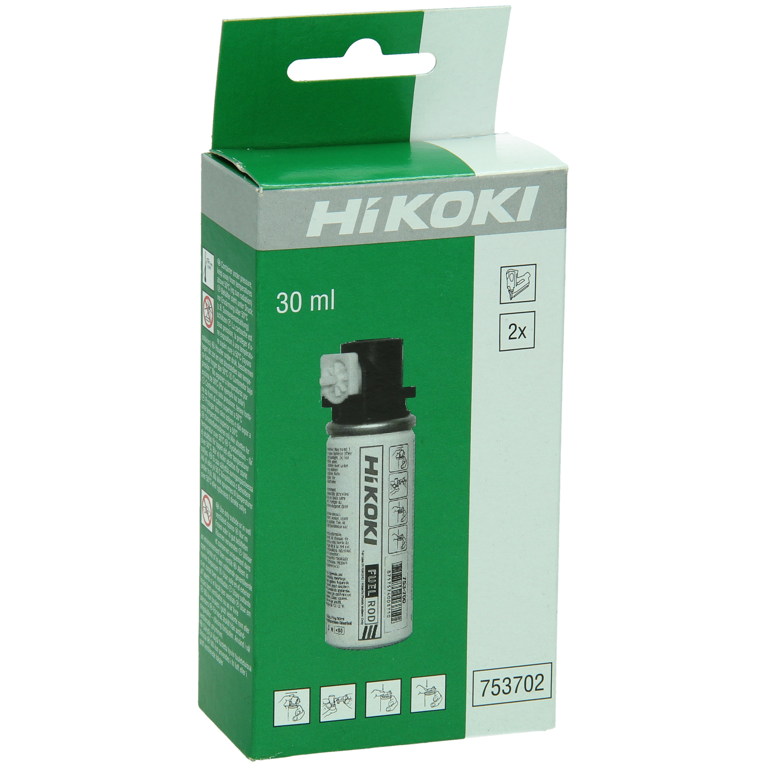 Hitachi Gaskartuschen 30 ml für NT50GS, NT65GB, NT65GS -753702