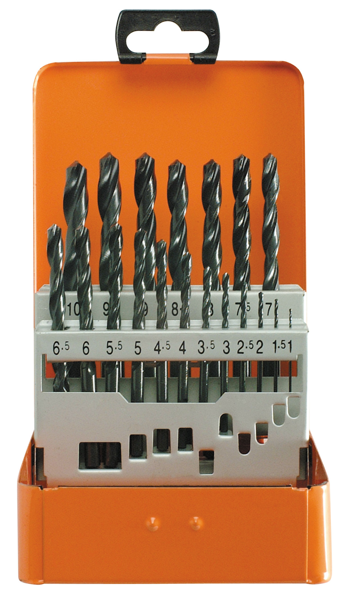 Projahn Bohrerkassette HSS-R 19 - tlg 1-10/0,5 mm ECO -Plus / -60001