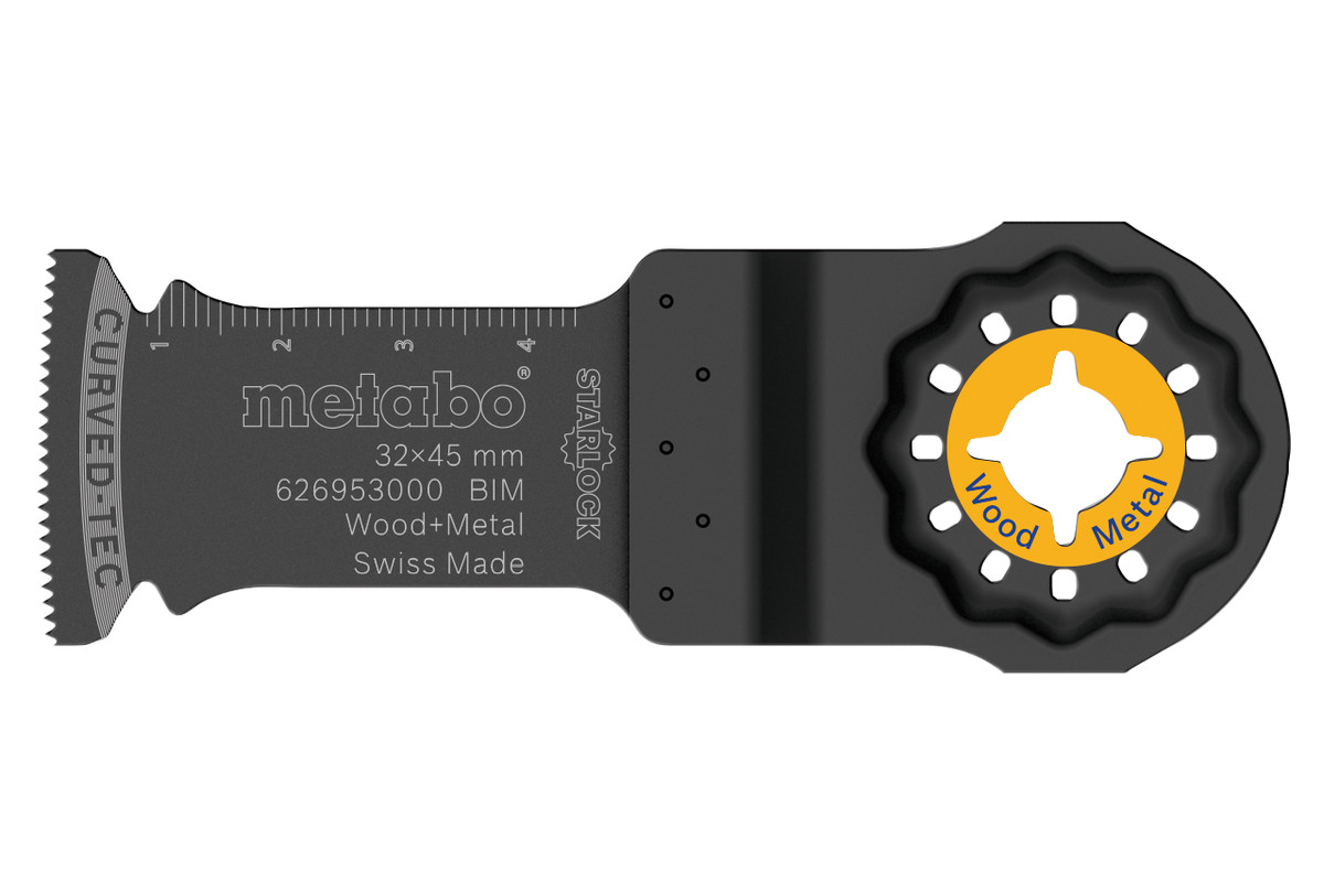5 Tauchsägeblätter Holz+Metall BiM 34 mm