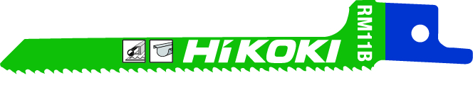 Hikoki RM11B Metall-Säbelsägeblatt 100,0/78,5 x 16,0 x 0,9 mm VP 5 Stück -752015