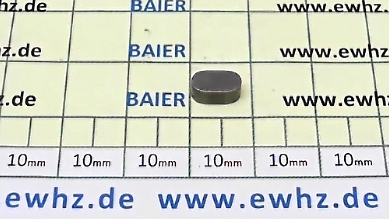 Baier Passfeder 4x4x8mm DIN6885 -21857