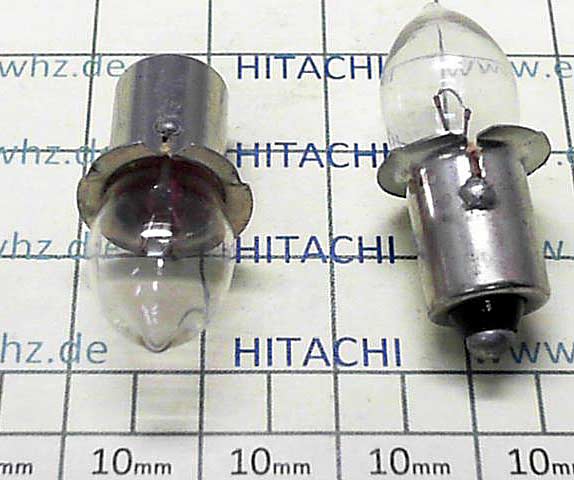Hitachi Glühbirne UB2D (2ST) 9,6V 0,55A - 312538