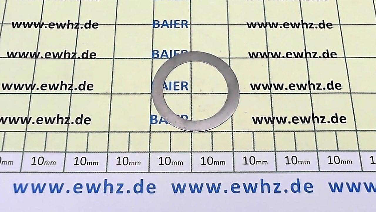 Baier Passscheibe 16x22x0,2mm DIN988 -7112