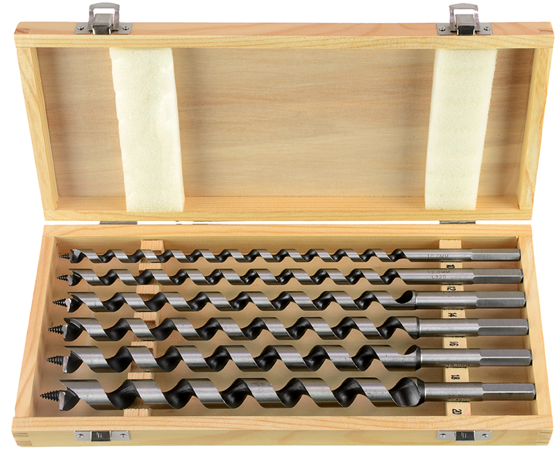 Projahn S Holz Schlangenbohrer Satz Material 6-tlg. 320 mm Länge Professional -99979