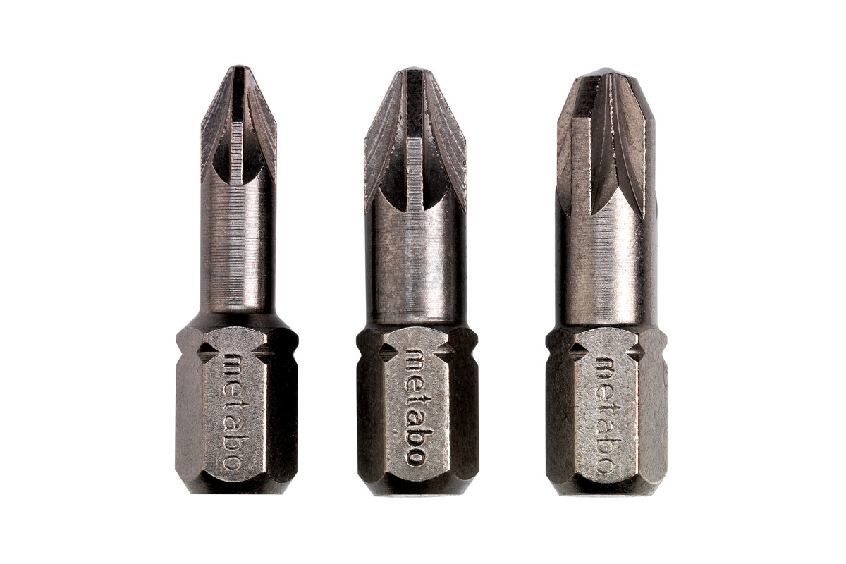 Satz Pozidriv Gr.1/2/3/25 mm "Torsion" 