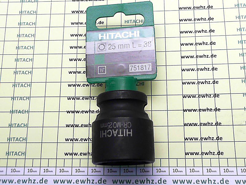 Hitachi Schlagschraubernuss 1/2" / 25mm  751817