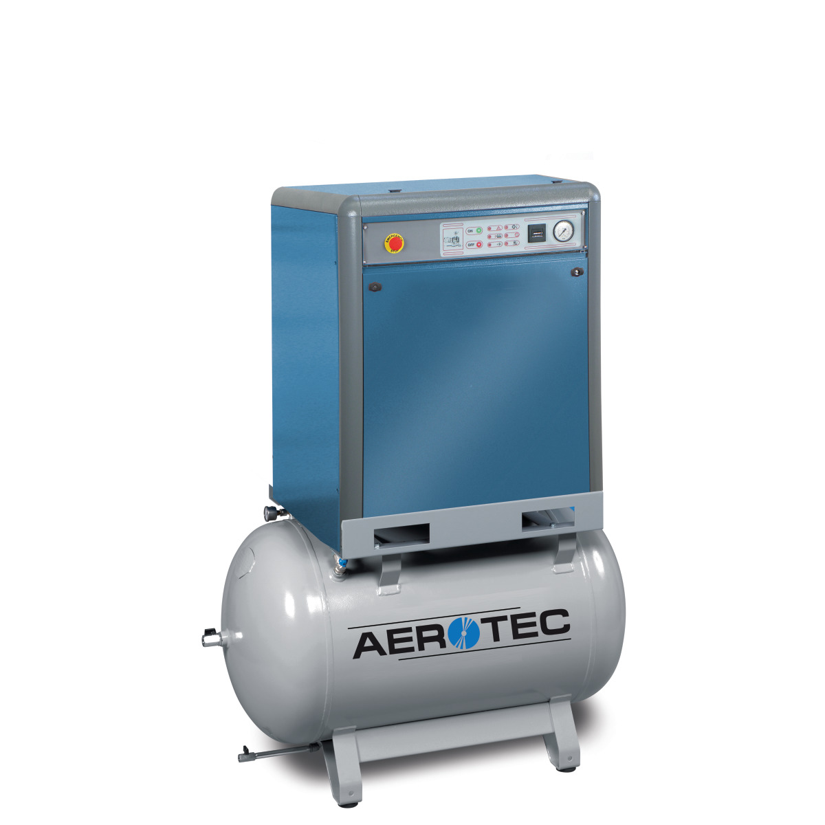 AEROTEC Kolbenkompressor K-AK50-15 -270 - 7,5 kW - mit ST Schaltung 15 bar - 20161028