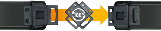 Brennenstuhl Premium-Line Steckdosenleiste mit Überspannungsschutz bis zu 26.000A (Mehrfachsteckdose 6-fach mit 1,8m Kabel und mit Schalter, Steckdosenleiste Wandmontage, Made in Germany)