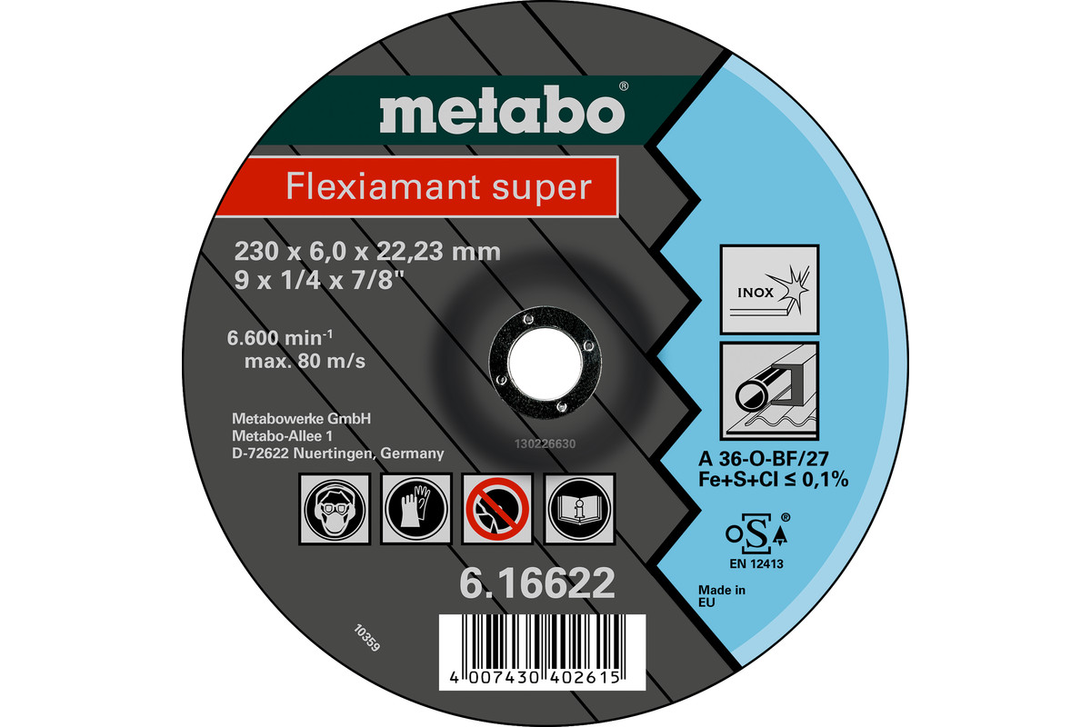 Flexiamant super 115x6,0x22,2 Inox