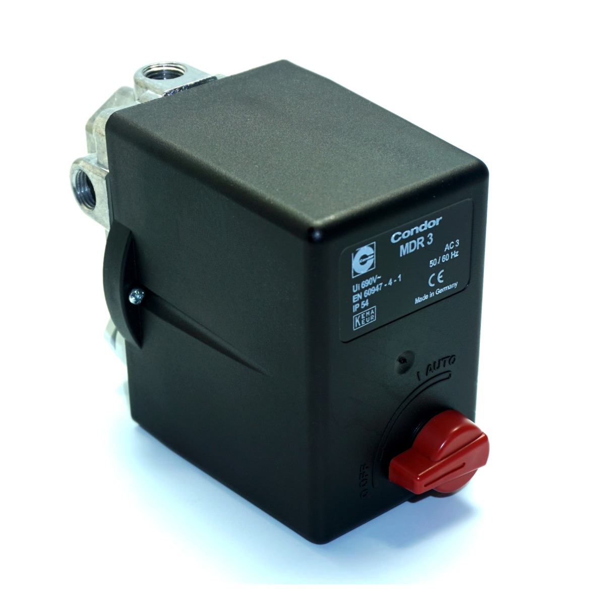 AEROTEC Druckschalter MDR3 - 400 V - 10 bar - 4-6,3 A - 9063269