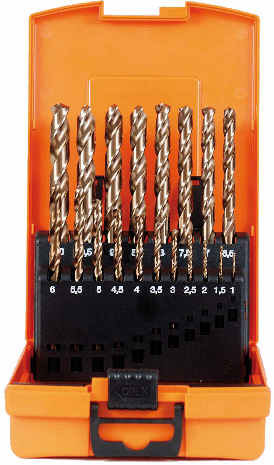 Projahn Kunststoffkassette HSS-Co 19 - tlg 1-10 mm ECO -Plus / -67381